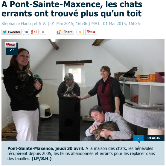 Le Parisien : on parle de nous !